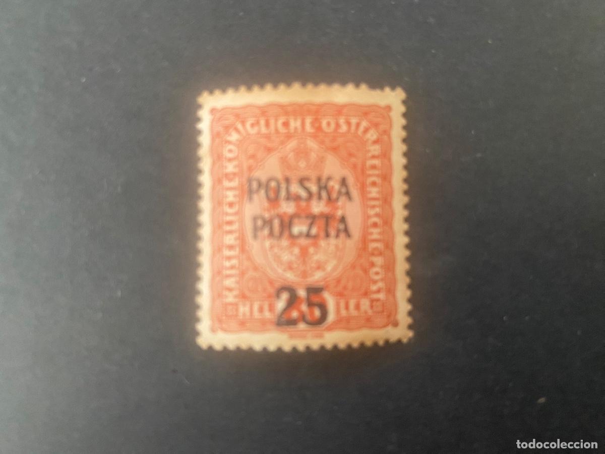 Sellos: Polonia 1919, sello antiguo