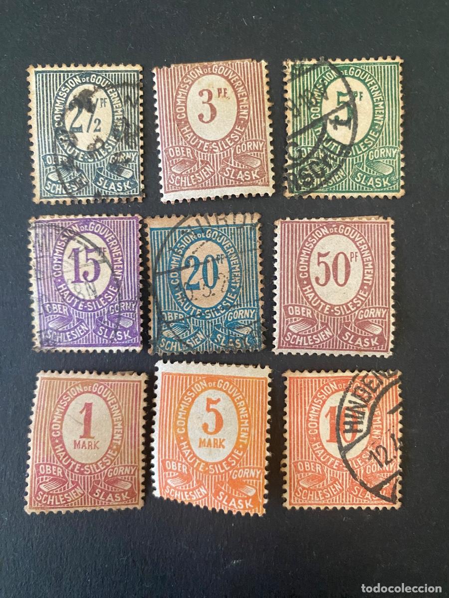 Sellos: Polonia, Alta Silesia 1920 serie completa