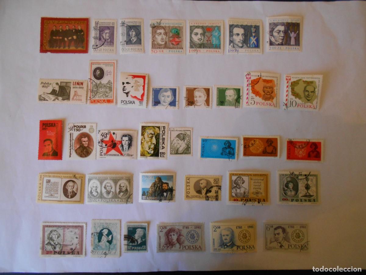 Sellos: POLONIA-LOTE DE 100 SELLOS DIFERENTES-LOTE 7