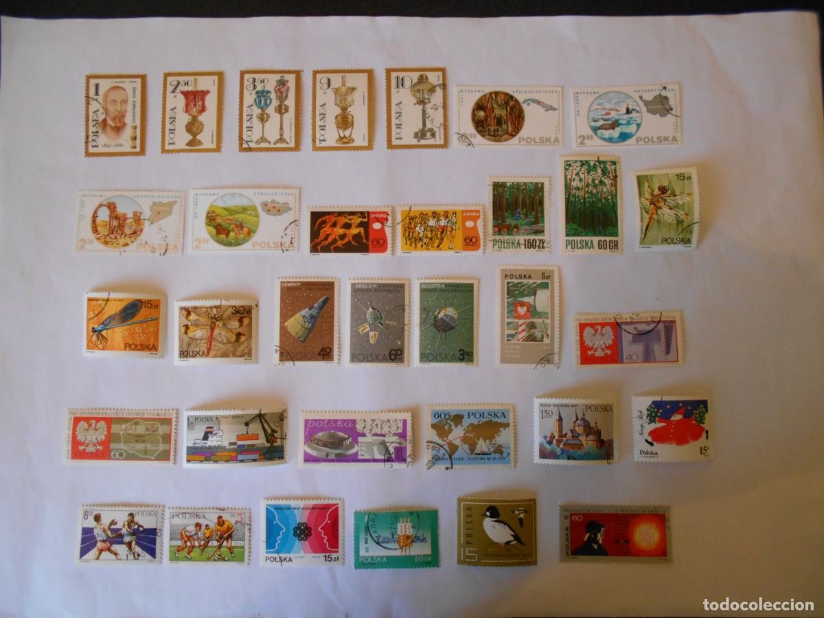 Sellos: POLONIA-LOTE DE 100 SELLOS DIFERENTES-LOTE 8