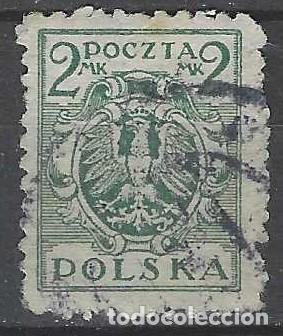Sellos: POLONIA 1920-22 - &Aacute;GULA POLACA, SEGUNDA EMISI&Oacute;N, V&Aacute;LIDA PARA TODO EL PA&Iacute;S - USADO