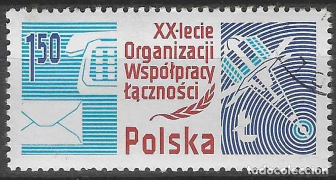 Sellos: POLONIA 1978 - 20&ordm; ANIV. DE LA ORG. DE MINISTERIOS DE CORREOS Y TELECOMUNICACIONES - USADO