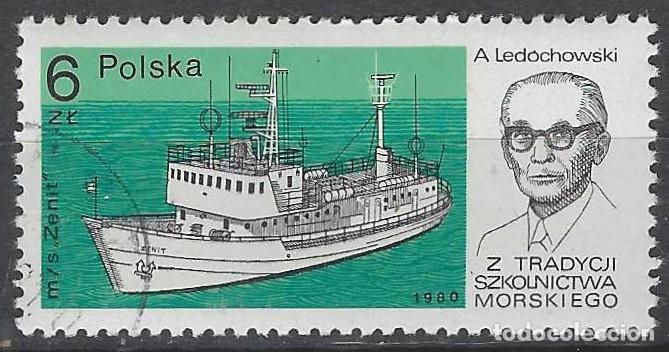 Sellos: POLONIA 1980 - BUQUE ESCUELA - USADO