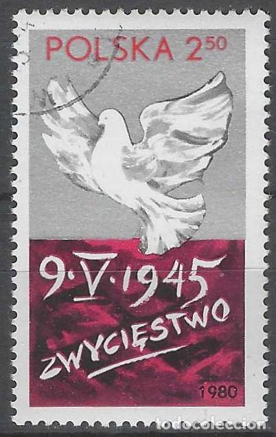 Sellos: POLONIA 1980 - 35&ordm; ANIV. DEL FINAL DE LA 2&ordf; GUERRA MUNDIAL - USADO