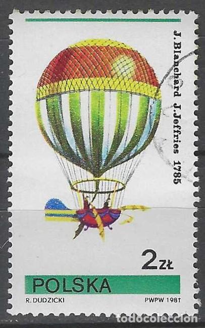 Sellos: POLONIA 1981 - COPA &rdquo;GORDON BENNETT&rdquo; DE GLOBOS AEROST&Aacute;TICOS - USADO