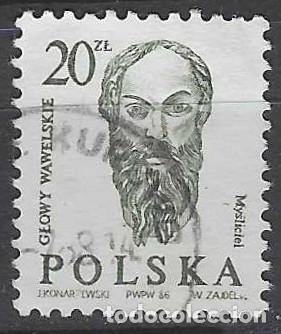 Sellos: POLONIA 1986 - PERSONAJES - USADO
