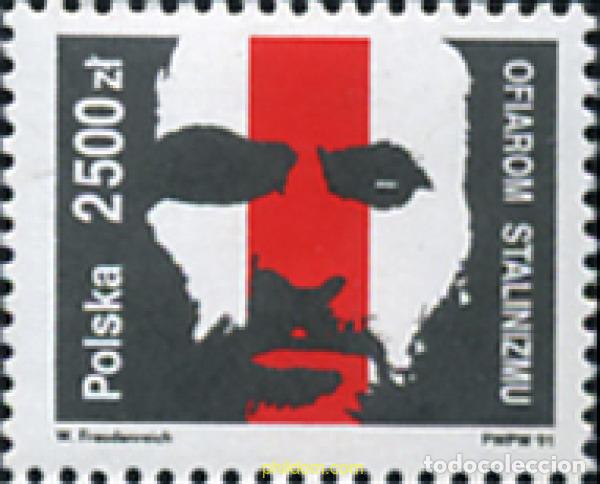 Sellos: 168797 MNH POLONIA 1991 A LA MEMORIA DE LAS VICTIMAS DEL STALINISMO