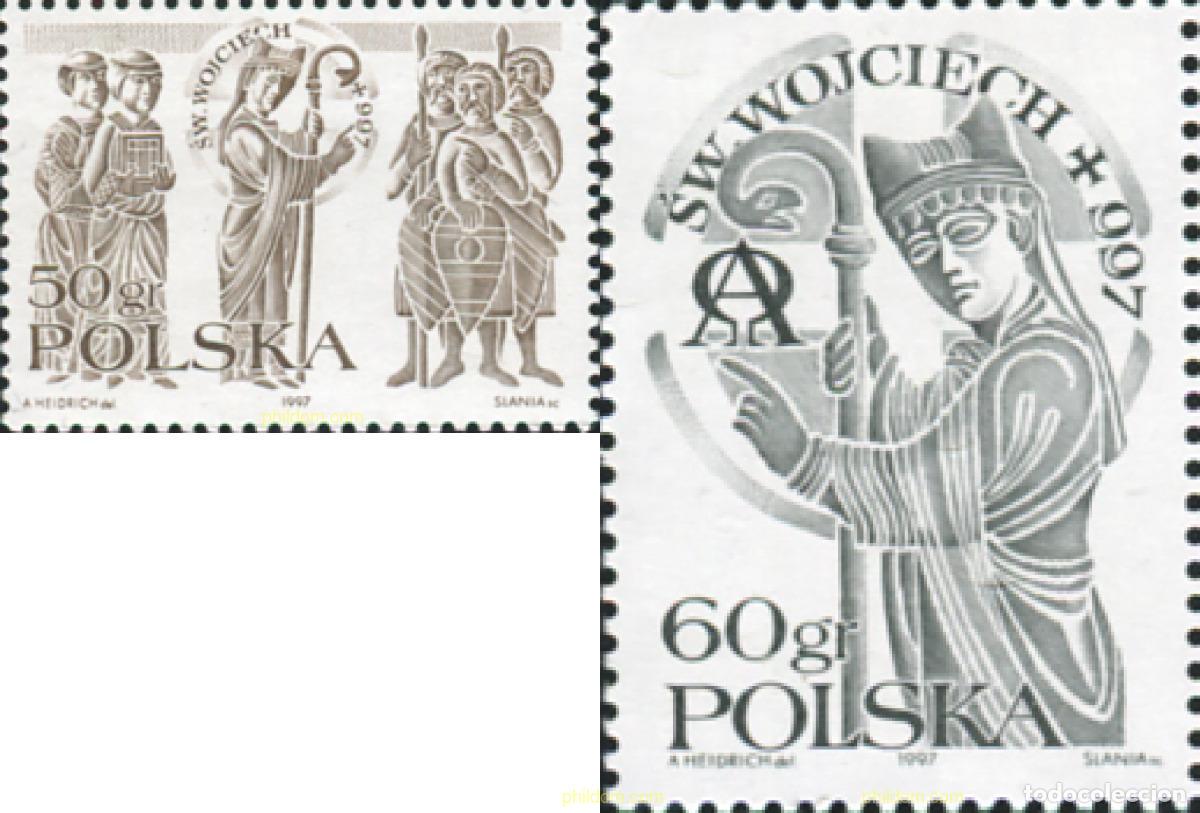 Sellos: 169347 MNH POLONIA 1997 MILENARIO DE LA MUERTE DE SAINT ADALBERT