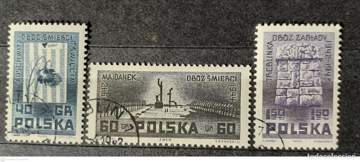 Sellos: POLONIA n&deg; 1163/1165. Mes de la resistencia. Serie completa