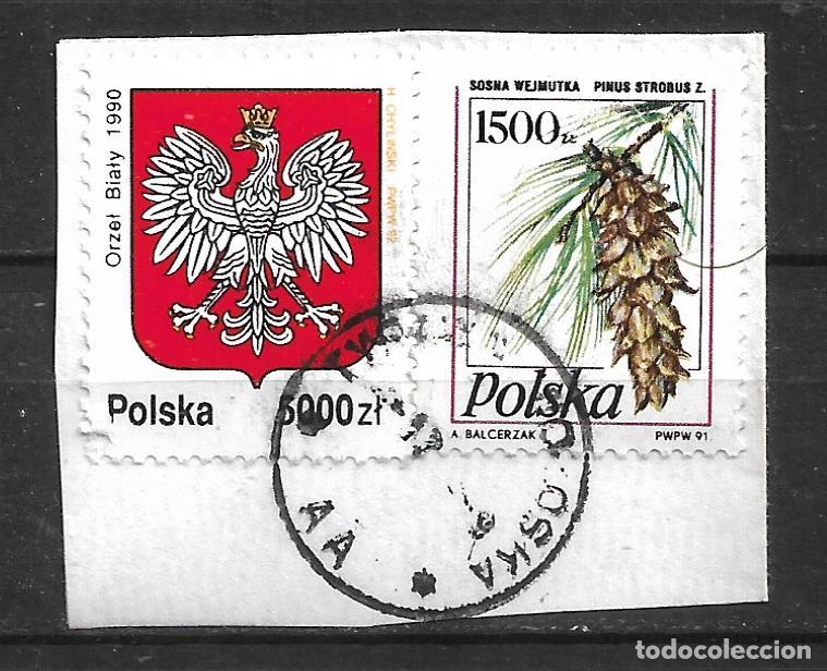 Sellos: polonia 1990-91 sello usado - 20/3