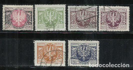 Sellos: 9578-POLONIA SERIE COMPLETA 1923 N&ordm; 262/267
