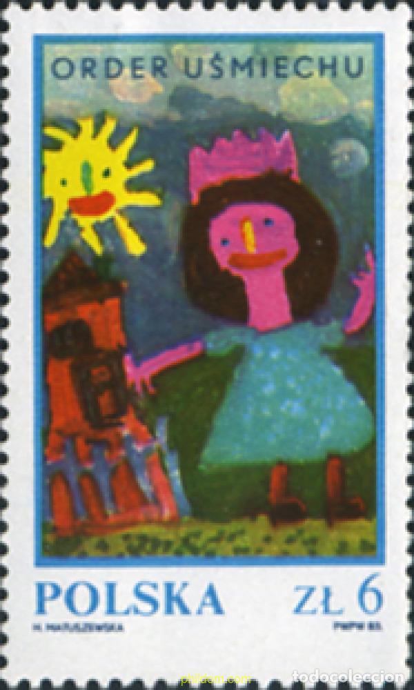 Sellos: 168170 MNH POLONIA 1983 ORDEN DEL SONREIR
