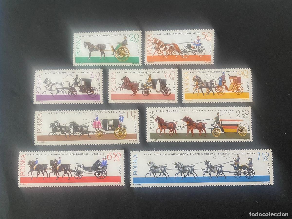 Sellos: Polonia 1965 serie completa 1637/45** MNH