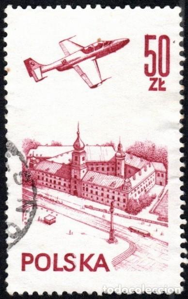 Sellos: Polonia. Avi&oacute;n TS-11. 1978. YT-PA58. S. Completa. Usado