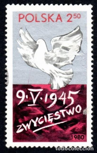 Sellos: Polonia. 35&ordm; Anv. De la Liberaci&oacute;n 1980. YT-YT-2500. S. Completa. Usado