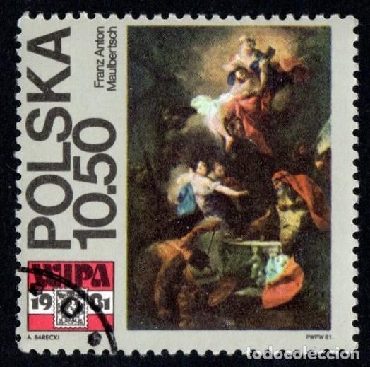 Sellos: Polonia. Exposici&oacute;n Filat&eacute;lica en Viena. 1981. YT-YT-2552. Serie Completa. Nuevo matasello cortes&iacute;a