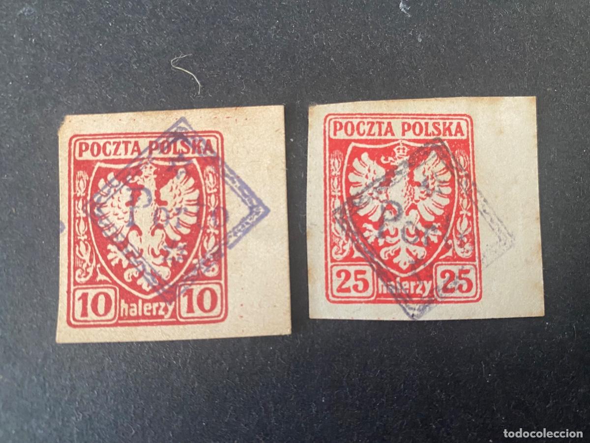 Sellos: Polonia 1918 sellos locales Zarki