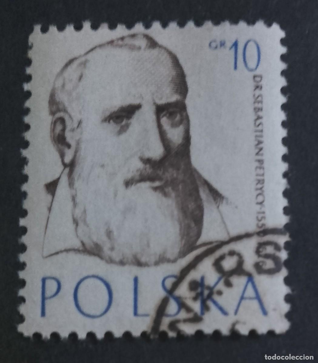 Sellos: POLONIA - V/F 10 GR - A&Ntilde;O 1957- SEBASTI&Aacute;N PETRYCY, FIL&Oacute;SOFO - YV 893