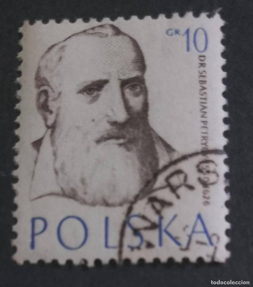 Sellos: POLONIA - V/F 10 GR - A&Ntilde;O 1957- SEBASTI&Aacute;N PETRYCY, FIL&Oacute;SOFO - YV 893