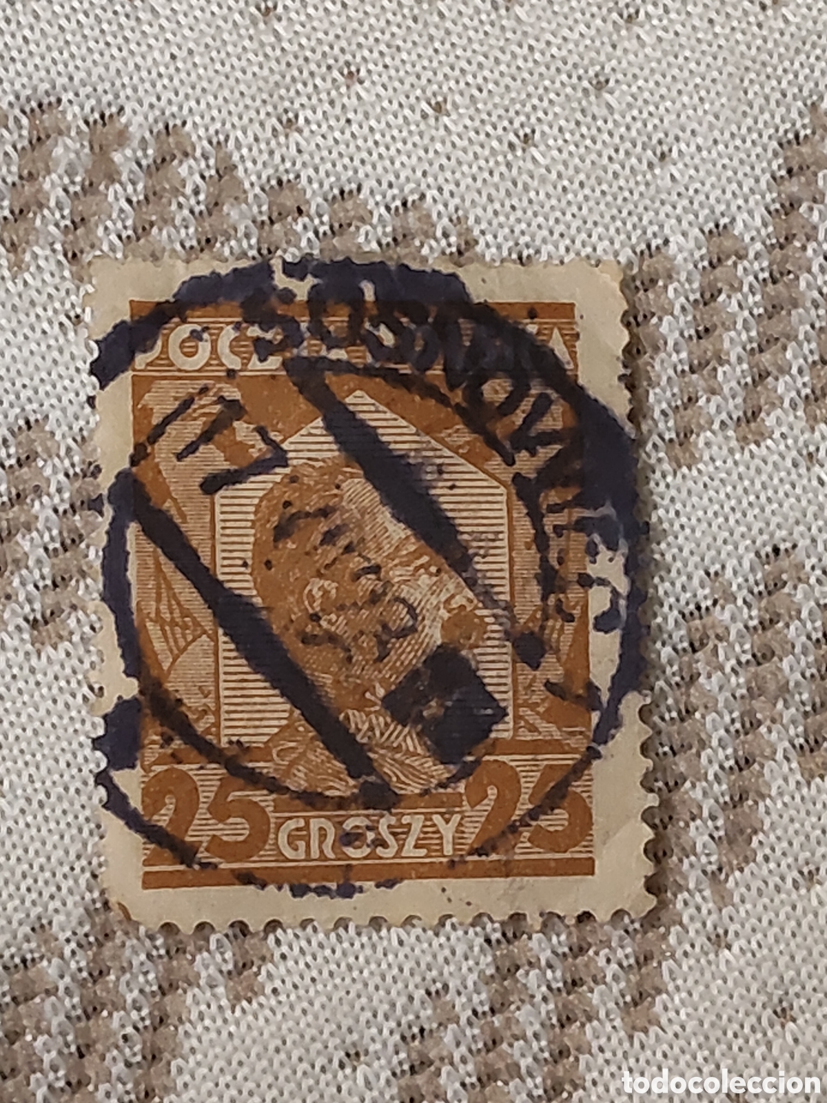 Sellos: Sello de Polonia Mariscal Jozef Pidsudski 1928 usado