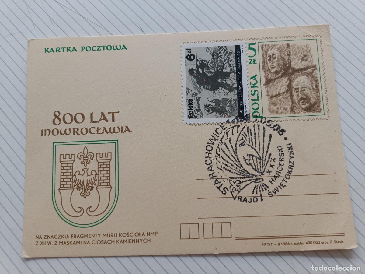 Sellos: Polonia 1986 Entero postal