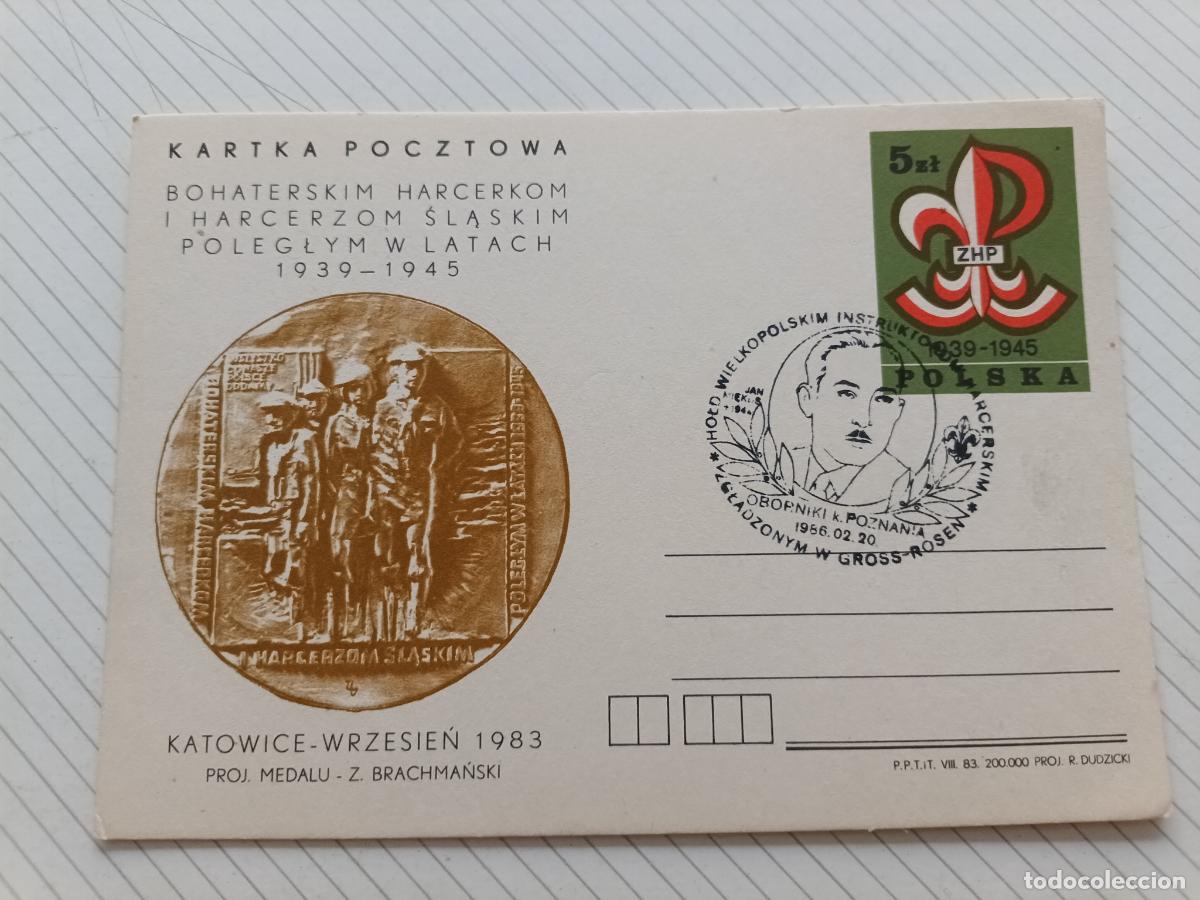 Sellos: Polonia 1983 Entero postal. Scouts, Scoutismo