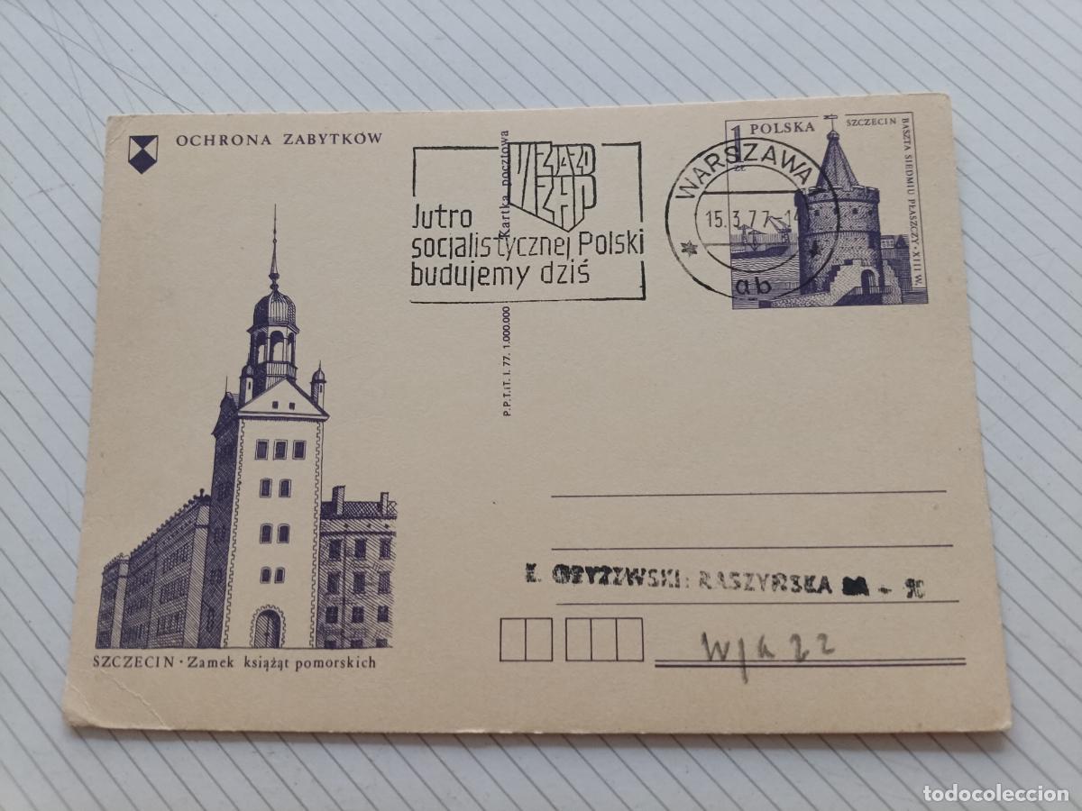 Sellos: Polonia 1977 Entero postal