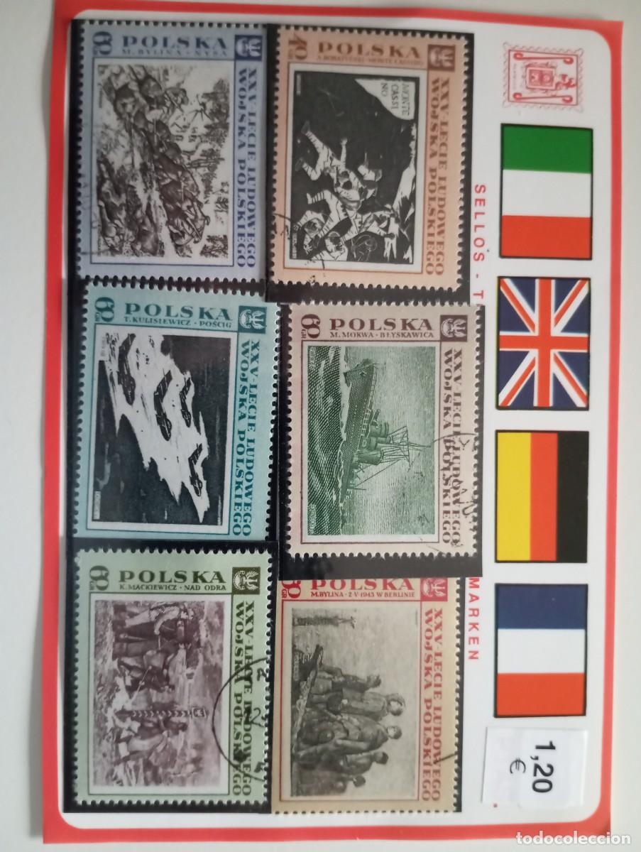 Sellos: POLONIA, 1968, EJ&Eacute;RCITO POPULAR