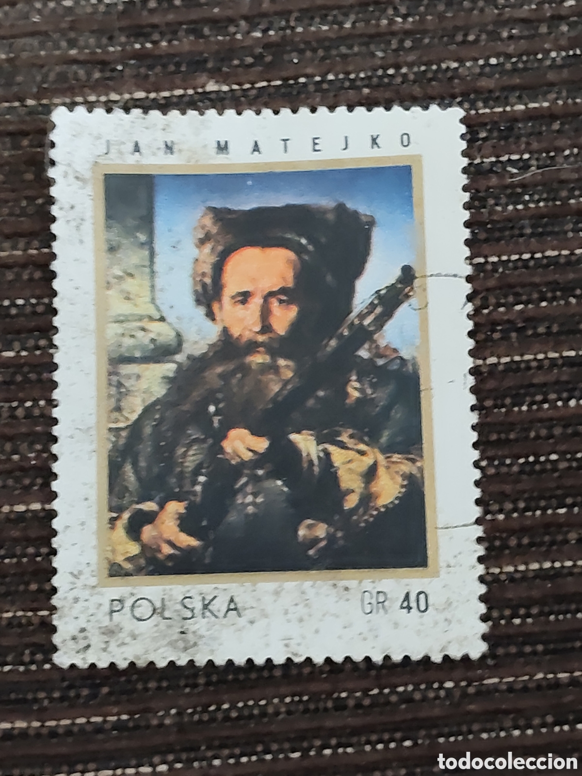 Sellos: Sello de Polonia obra del pintor Jan Matejko,Cosaco 1972
