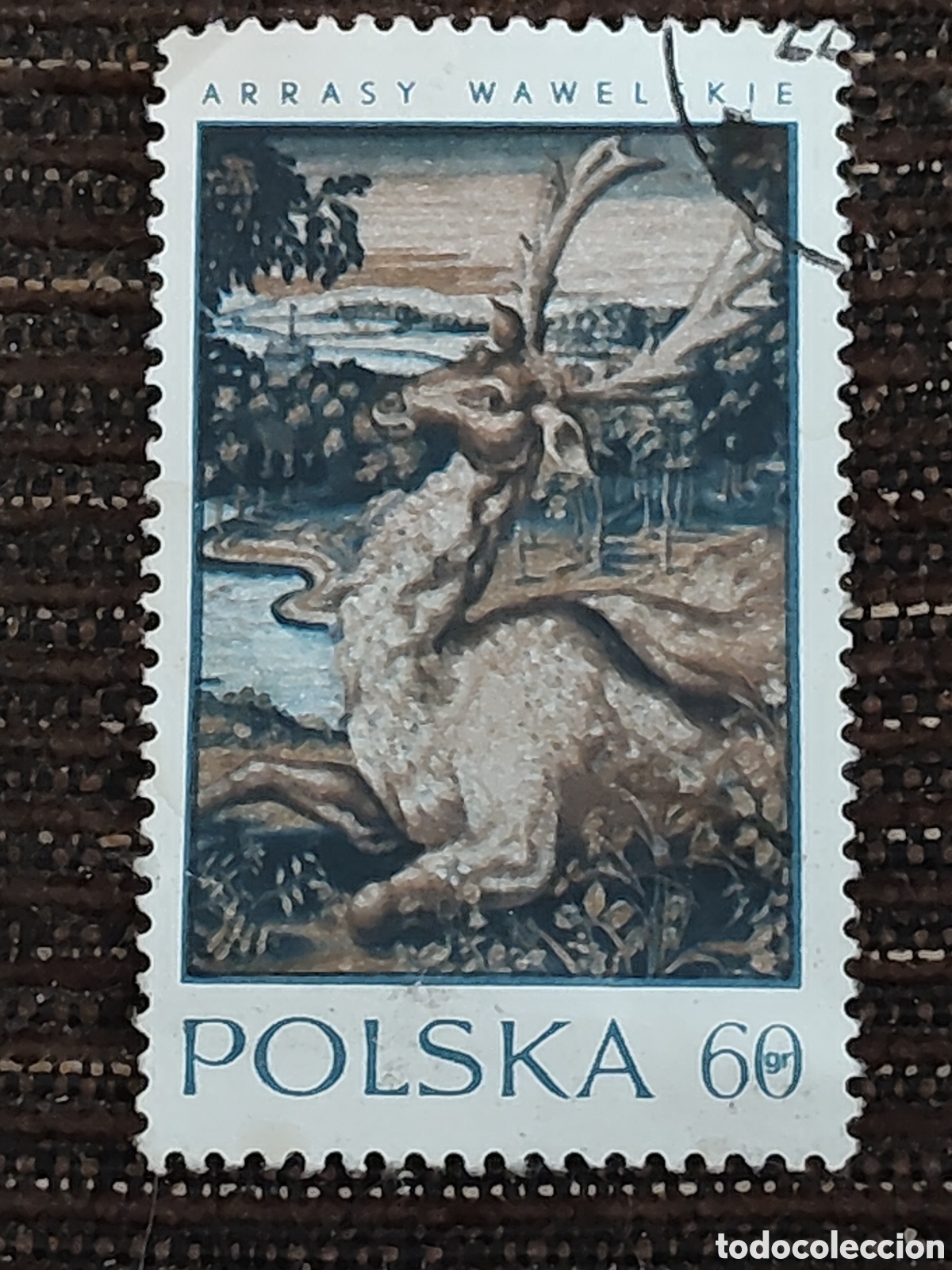 Sellos: Sello de Polonia serie los tapices de Wawel 1970