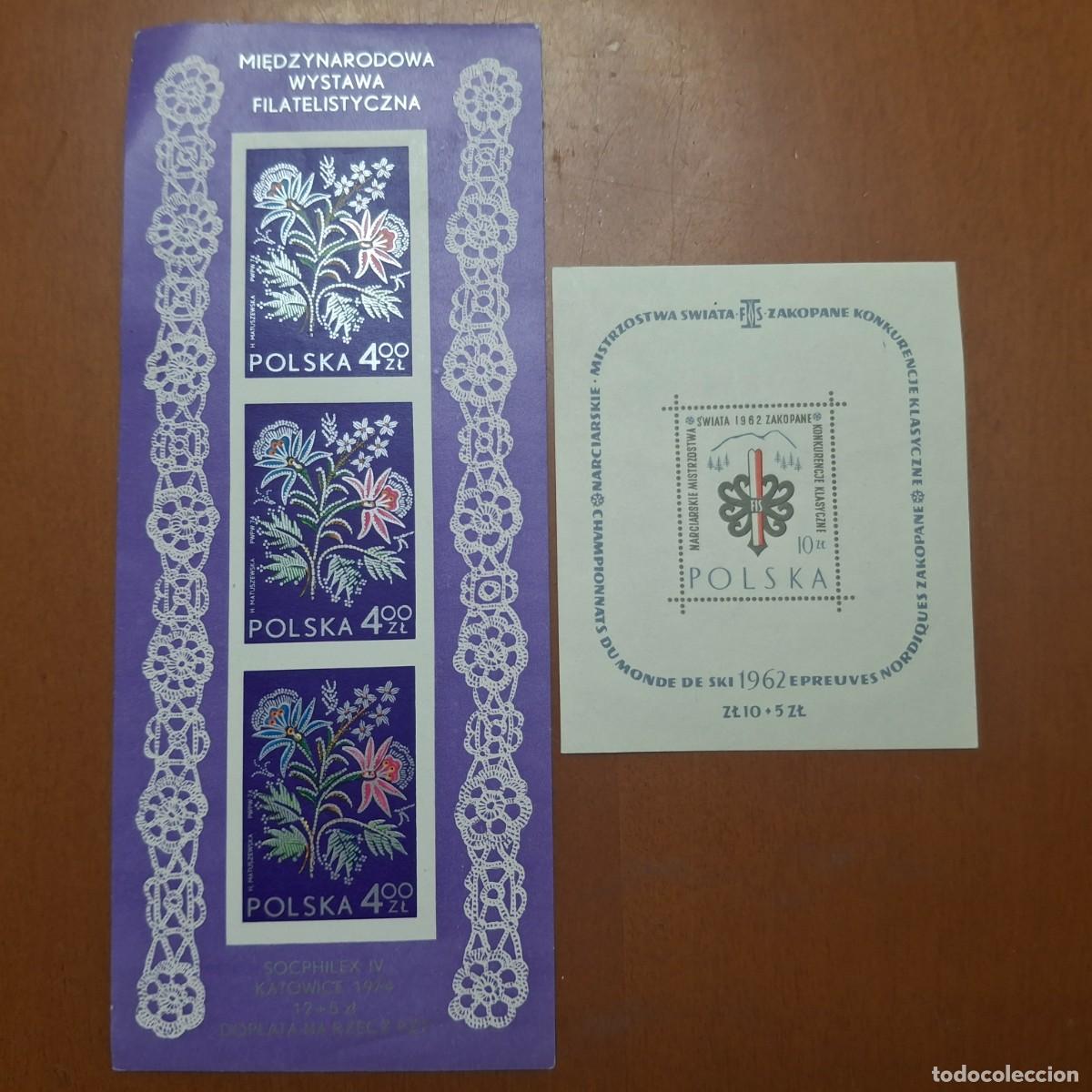 Briefmarken: HB96 HOJITAS BLOQUE de POLONIA en NUEVO ideal para tematicas (leer descripcion)