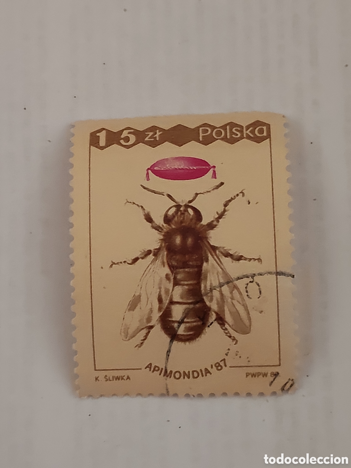 Sellos: Sello de Polonia XXXl Congreso internacional de Apicultura 1987