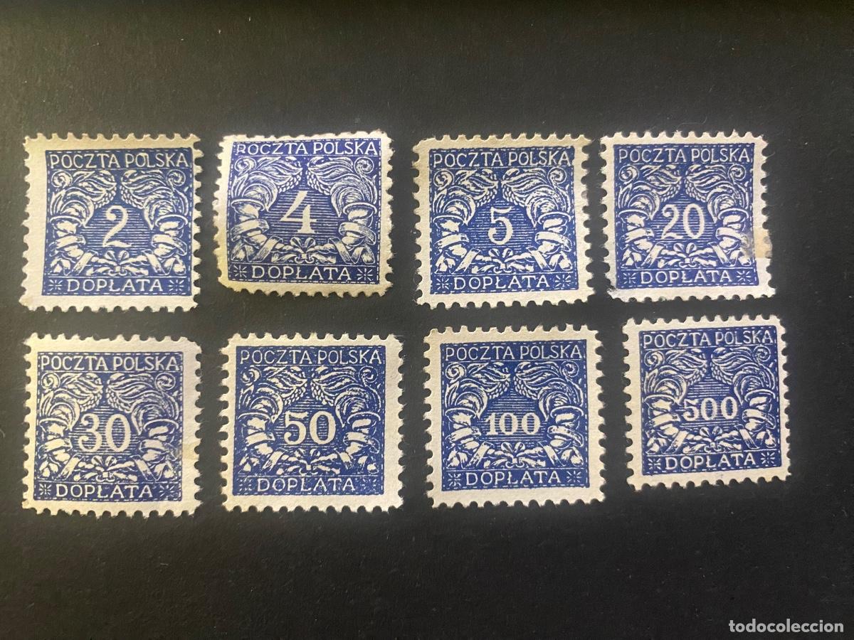 Selos: Polonia 1919 sellos de franqueo