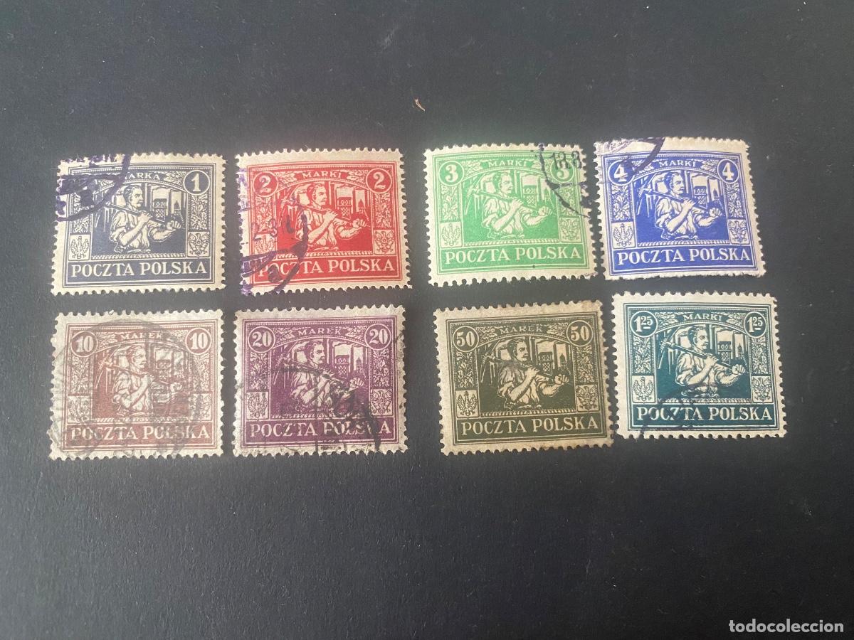 Briefmarken: Polonia Alta Silesia sellos antiguos