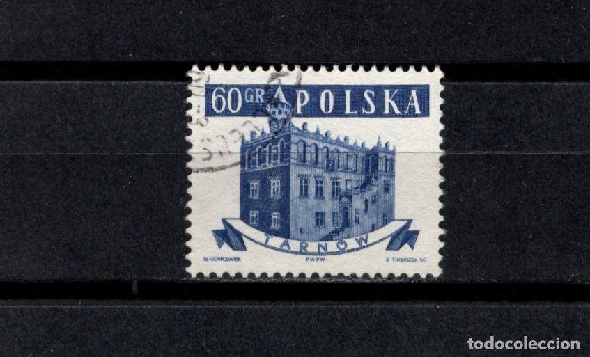 Sellos: Sello usado. Ayuntamientos. Ayuntamiento de Tarnow. 60 grosz. 1958. Yvert 925.