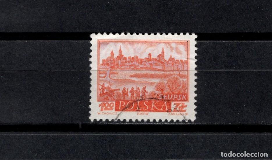 Selos: Sello usado. Ciudades. Slupsk. 1 zloty. 1960. Yvert 1060