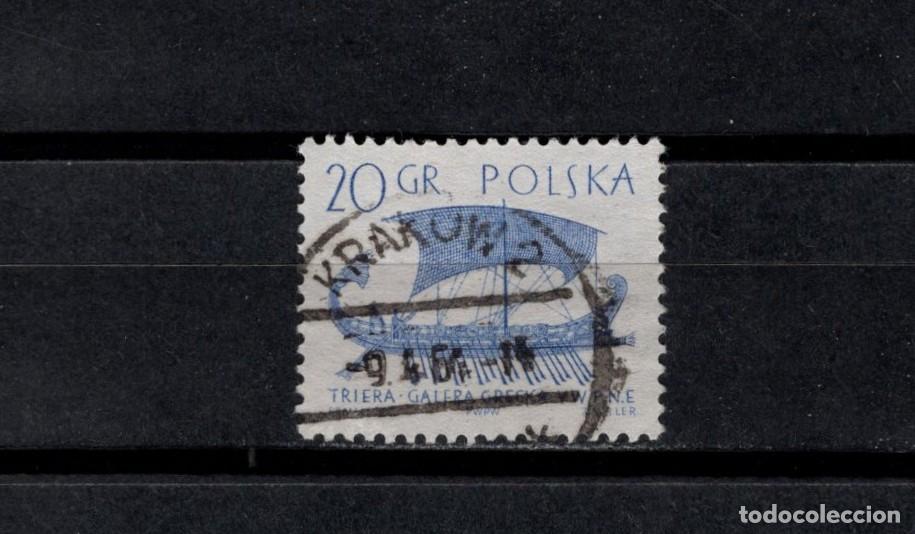 Sellos: Sello usado. Trirreme griega. Siglo V aC. 20 grosz. 1963. Yvert 1243.