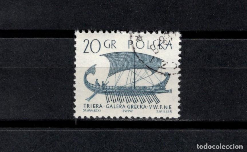 Sellos: Sello usado. Trirreme griega. Siglo V. 20 grosz. 1965. Yvert 1417.