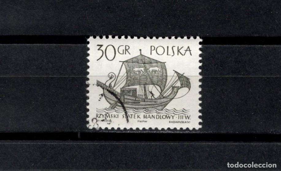 Sellos: Sello usado. Mercante romano. Siglo III. 30 grosz. 1965. Yvert 1418.