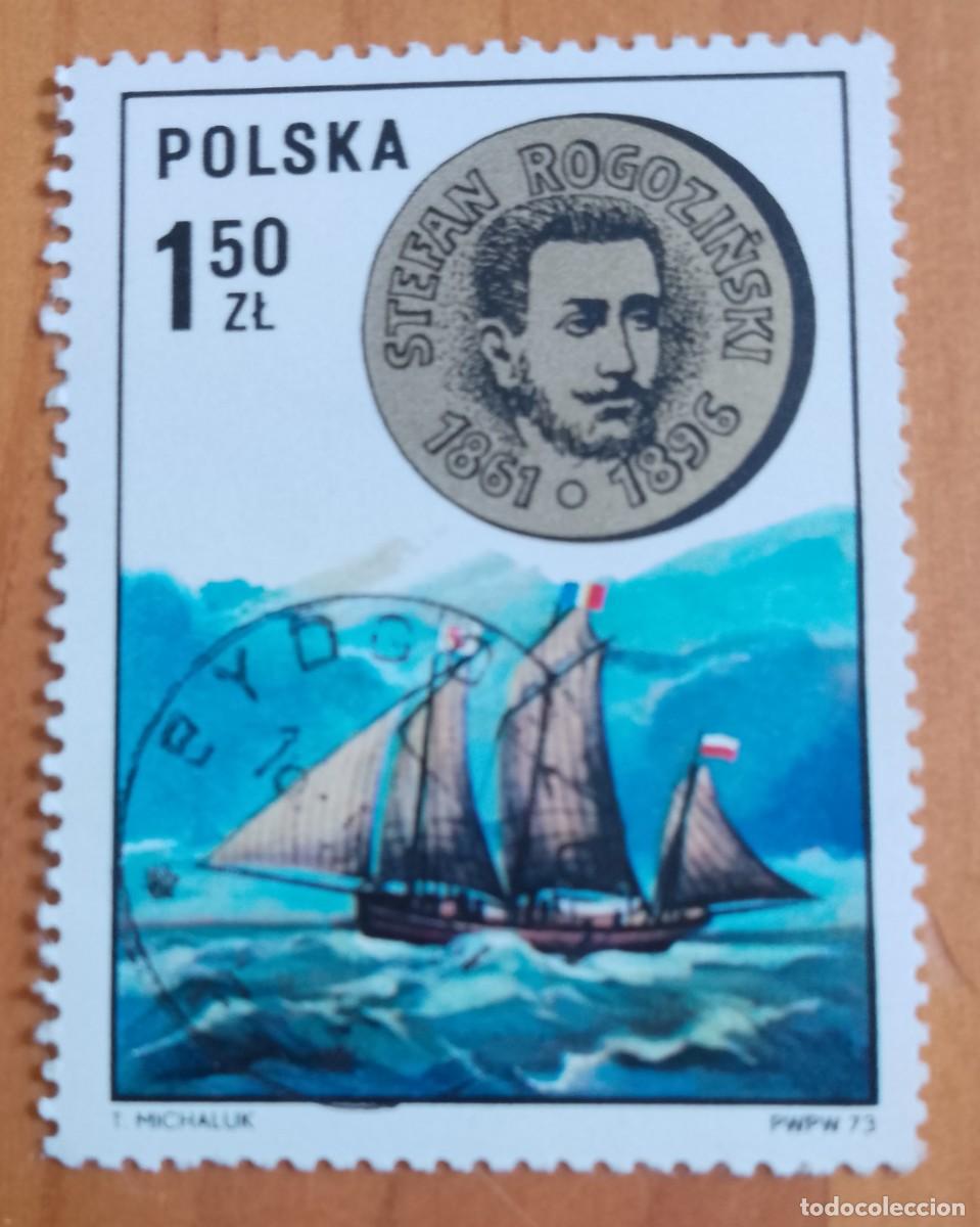 Timbres: POLONIA - 1,50 ZL - A&Ntilde;O 1973, STEFAN ROGOZINSKY, EXPLORADOR - VER DESCRIPCI&Oacute;N