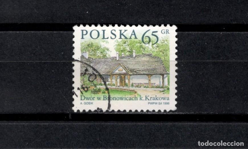 Timbres: Sello usado. Casas polacas. Bronowice. 65 grosz. 1998. Yvert 3479.