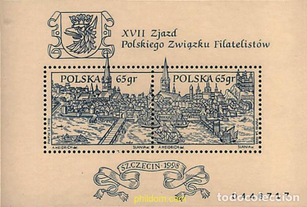 Stamps: 66192 MNH POLONIA 1998 17 CONGRESO FILATELICO