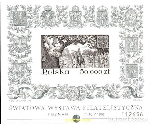 Stamps: 168715 MNH POLONIA 1993 POLSKA 93. EXPOSICION FILATELICA INTERNACIONAL