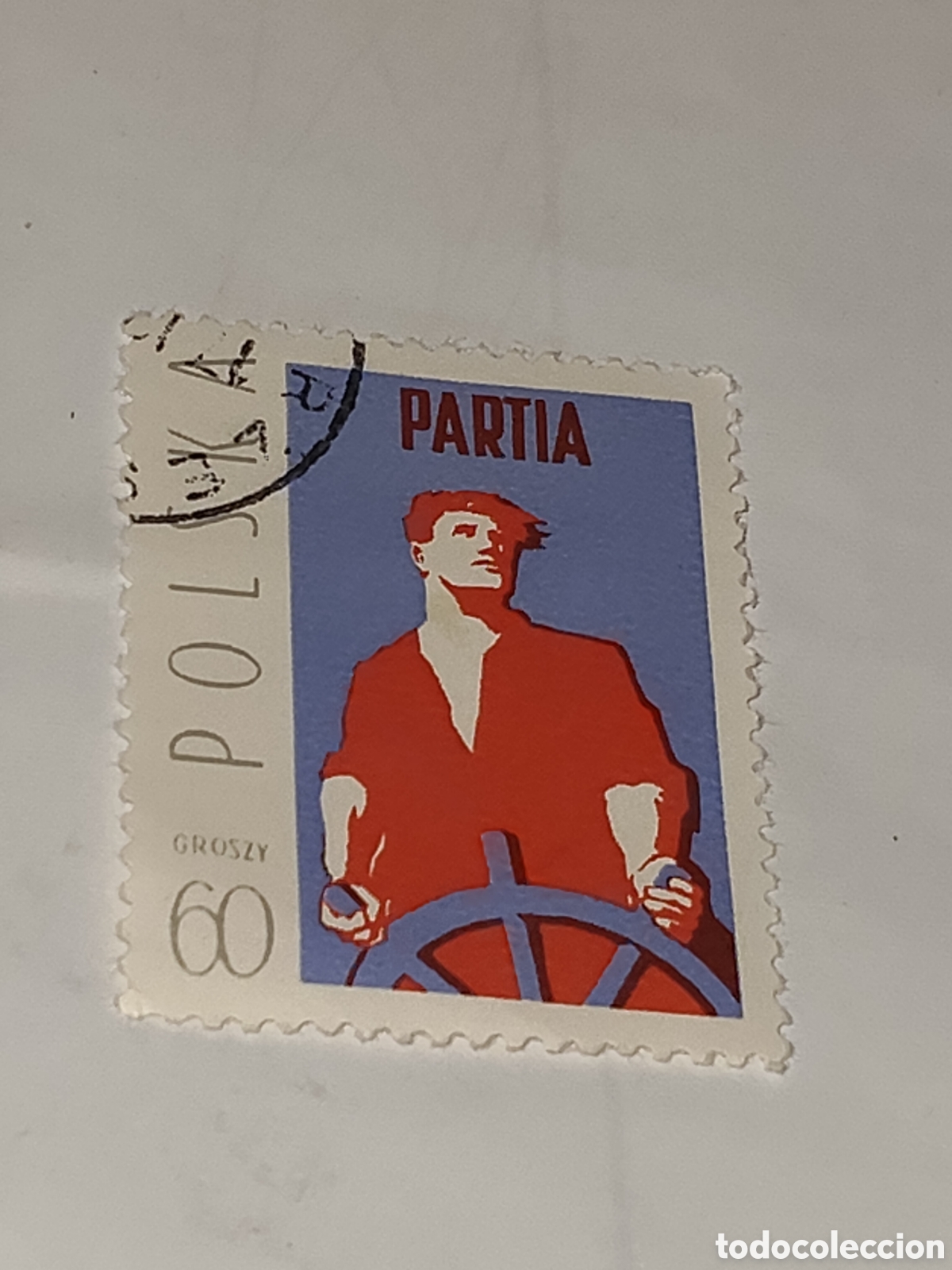Sellos: Sello de Polonia Vl Congreso del partido obrero unificado polaco 1971