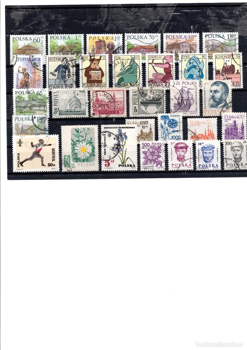Sellos: Polonia 31 val. usados