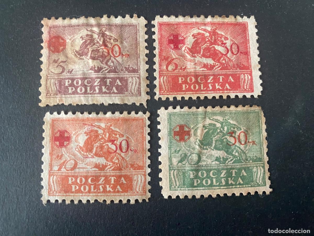 Sellos: Polonia 1921 serie completa, alto valor