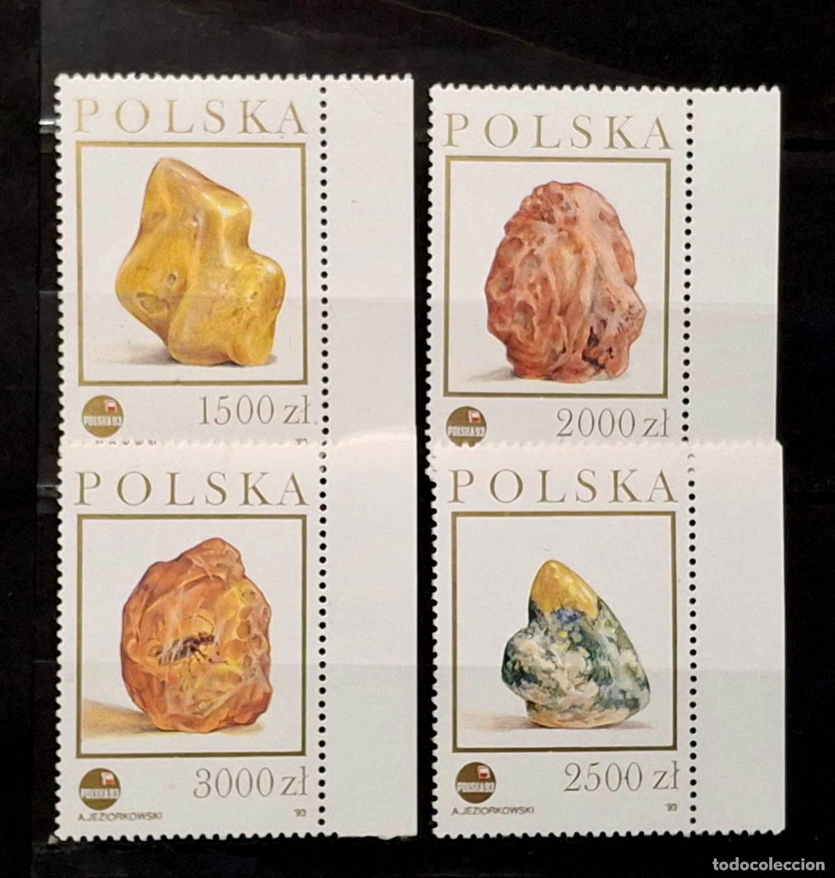 Sellos: Polonia 4 sellos