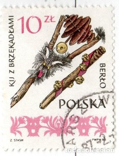 Sellos: Polonia. Instrumentos de M&uacute;sica. 1985. YT-2792. Usado