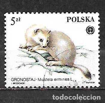 Sellos: 1984: Protecci&oacute;n de los animales de pieles - Armi&ntilde;o (CTO)
