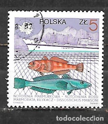 Sellos: 1987: X Aniversario de la estaci&oacute;n ant&aacute;rtica &rdquo;Henryk Arctowski&rdquo; sobre la isla del rey Jorge (CTO)